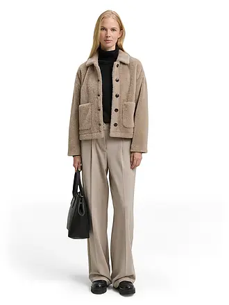 TOM TAILOR | Jacke in Felloptik | 